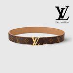 ルイヴィトン スーパーコピーベルト･LV イニシャル 30MM リバーシブル M0363