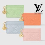 ルイヴィトンコピー モノグラム･アンプラント カードケース ポルト カルト･LV チャーム M83584 M83586 M83585 M83562