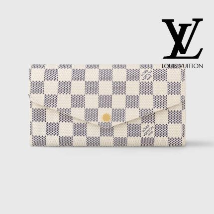 ルイヴィトンスーパーコピー ポルトフォイユ･サラ 長財布 ダミエ アズール N63208