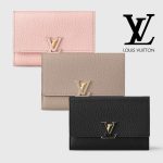 ルイヴィトンスーパーコピー ポルトフォイユ･カプシーヌ コンパクト 3色 三つ折財布 M82361 M62159 M62157