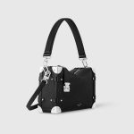 ルイヴィトンコピー激安 サイドトランク MM ハンドバッグ 黒 M25160