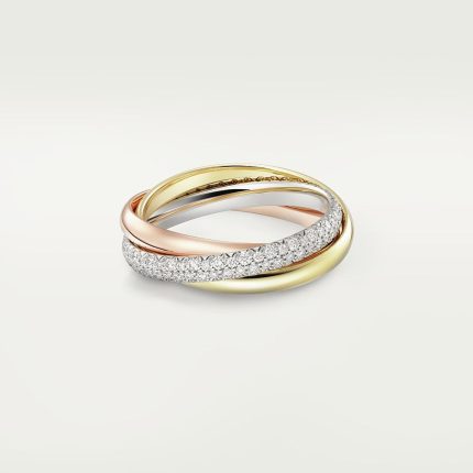 カルティエ 指輪 コピー Love ウェディング リング パヴェダイアモンド B4083300