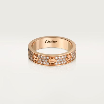カルティエ 指輪 コピー Love ウェディング リング パヴェダイアモンド B4083300