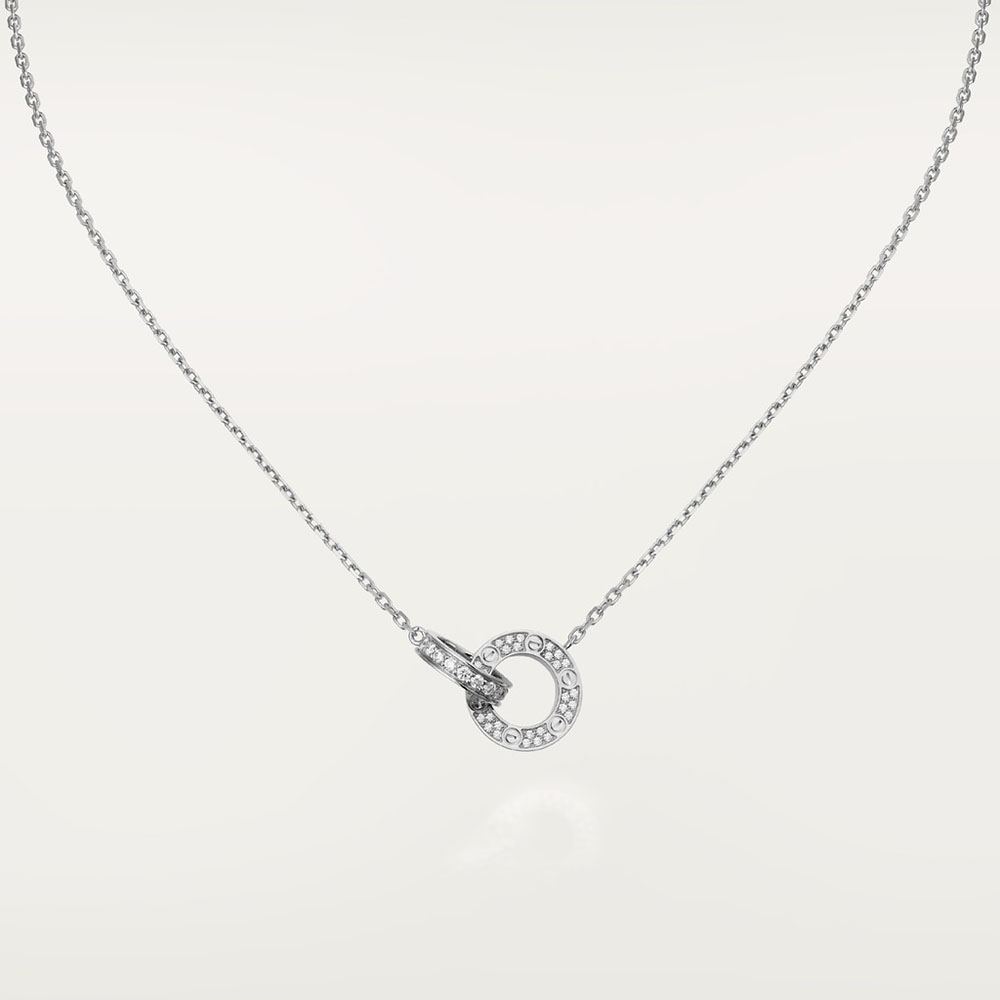 カルティエ ネックレス コピー Love ネックレス パヴェダイヤモンド B7216300 カルティエ ネックレス コピー Love ネックレス パヴェダイヤモンド B7216300