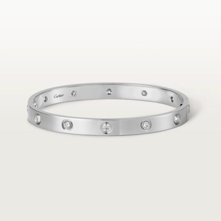 カルティエ ブレスレットコピー Love ブレスレット ダイヤモンド10個 B6070317