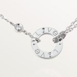 カルティエ ネックレス コピー Love ネックレス ダイヤモンド2個 B7219400 カルティエ ネックレス コピー Love ネックレス ダイヤモンド2個 B7219400