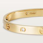 カルティエ スーパーコピー Love ブレスレット ダイヤモンド4個 B6070017