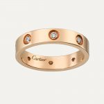 カルティエ 指輪 コピー Love ウェディング リング ダイアモンド8個 B4050800