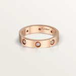 カルティエ 指輪 コピー Love ウェディング リング ダイアモンド8個 B4050800