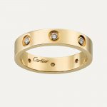 カルティエ 指輪 コピー Love ウェディング リング ダイアモンド8個 B4056200