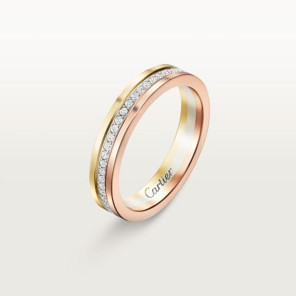 カルティエ 指輪 コピー Love ウェディング リング ダイアモンド8個 B4056200