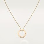 カルティエ ネックレス コピー Love ネックレス ダイヤモンド3個 B7014500 カルティエ ネックレス コピー Love ネックレス ダイヤモンド3個 B7014500
