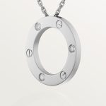 カルティエ ネックレス コピー Love ネックレス ダイヤモンド3個 B7014600
