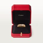 カルティエ 指輪 コピー マイヨン パンテール ファイン ウェディングリング ハーフパヴェ 2ロウ B4216000