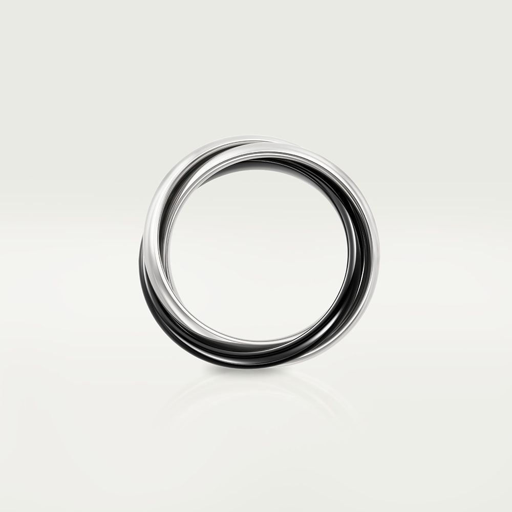 カルティエ トリニティリング セラミック 60 CRB4235400 - トリニティ リング、セラミック、スモールモデル