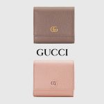 グッチ コピー〔GGマーモント〕レザー ウォレット ‎598587