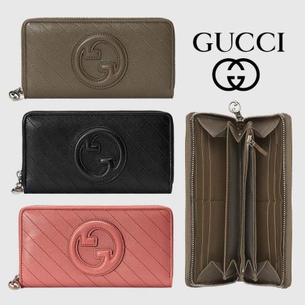 GUCCIグッチ ブロンディ インターロッキングＧミディアムウォレット 折り財布 GUCCI（グッチ） 財布 カードケースウォレット レディース インター