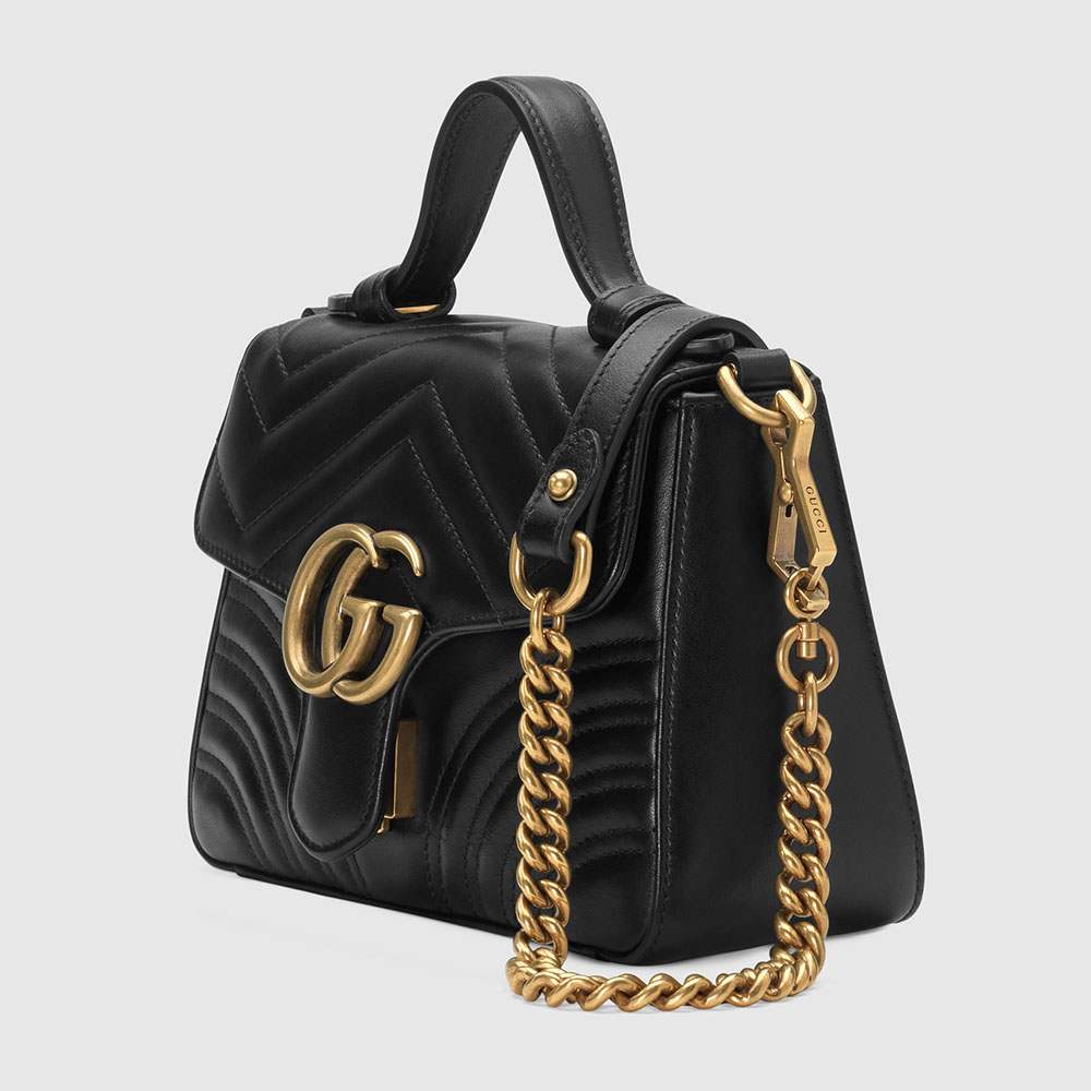 グッチ コピー〔GGマーモント〕ミニ トップハンドルバッグ 547260