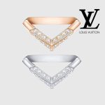 ルイヴィトン リング スーパーコピー LV ダイヤモンド リング V Q9Y46 Q9Y47