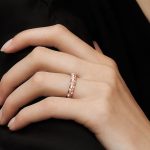 ルイヴィトン リング コピー LV ダイヤモンド リング ダミエ Q9Y54 Q9Y55