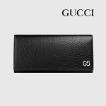 グッチ コピー レザー ロングウォレット GGメタルピース 481727 A7M0N 1000