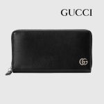 グッチ コピー〔GGマーモント〕レザー ジップアラウンドウォレット 428736 0YK0N 1000