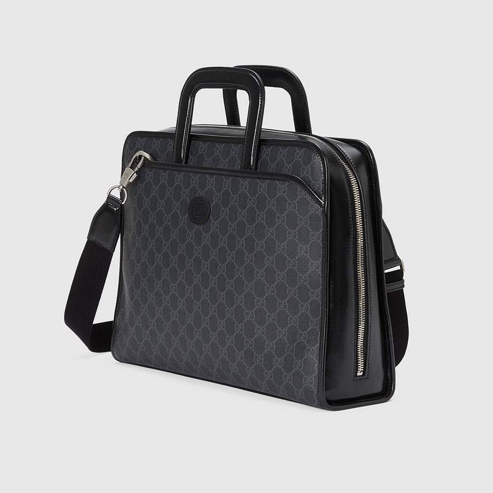 GUCCI グッチ GGスプリーム インターロッキングG ビジネスバッグ 書類