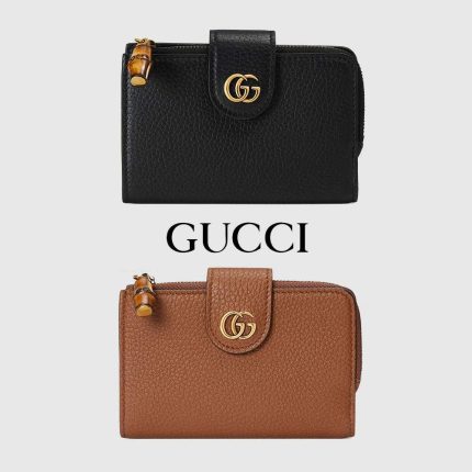 グッチ コピー バンブー付き ダブルG ミディアム ウォレット 739498 AABXM