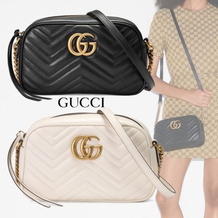グッチスーパーコピー 〔GGマーモント〕スモール トートバッグ 779727
