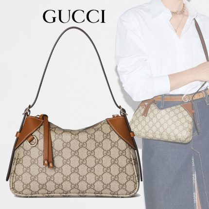 GUCCI グッチ GGエンブレム ミディアム トートバッグ 2way GUCCI 新品同様 グッチ ミディアム トートバッグ 2way 815214 GG