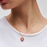 ルイヴィトン ネックレス コピー ペンダント PM カラー ブロッサム Q93789