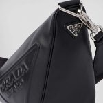 プラダ コピー トライアングル レザーショルダーバッグ 1BH190_2BYA
