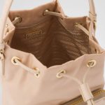 プラダ スーパーコピー Re-Nylon xオーストリッチ ショルダーバッグ 1BH038_2EX8