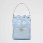 プラダ スーパーコピー Re-Nylon xオーストリッチ ショルダーバッグ 1BH038_2EX8