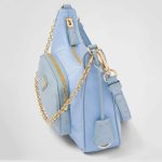プラダ スーパーコピー Re-Nylon xオーストリッチ ミニバッグ 1BC198_2EX8