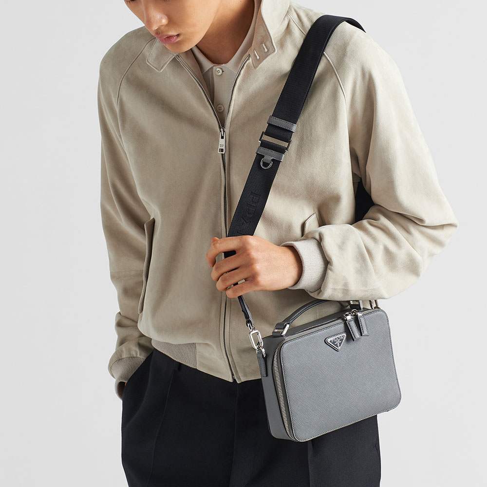 プラダ コピー ブリック サフィアーノレザーバッグ 2VH069_9Z2