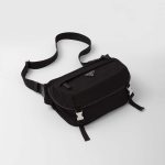 プラダ コピー Re-Nylon xサフィアーノレザー ショルダーバッグ 2VH994_2DMG