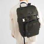 プラダ コピー Re-Nylon xサフィアーノレザー バックパック 2VZ135_2DMG