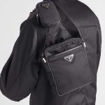 プラダ コピー Re-Nylon xサフィアーノレザー ショルダーバッグ 2VH112_2DMH