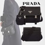 プラダ コピー Re-Nylon xサフィアーノレザー ショルダーバッグ 2VD034_2DMH