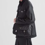 プラダ コピー Re-Nylon xサフィアーノレザー ショルダーバッグ 2VD768_2DMH
