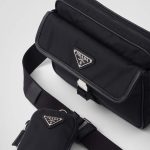 プラダ コピー Re-Nylon xサフィアーノレザー ショルダーバッグ 2VH133_2DMH