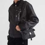 プラダ コピー Re-Nylon xサフィアーノレザー ショルダーバッグ 2VH133_2DMH
