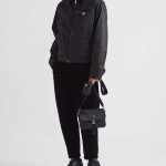 プラダ コピー Re-Nylon xサフィアーノレザー ショルダーバッグ 2VH133_2DMH