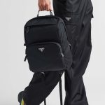 プラダ コピー Re-Nylon xサフィアーノレザー バックパック 2VZ104_2DMG