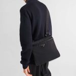 プラダ コピー Re-Nylon xサフィアーノレザー ショルダーバッグ 2VH118_2DMH