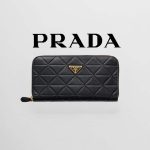 プラダ コピー トライアングルモチーフ入り レザー 財布 1ML506_2C3W_F0002