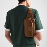 プラダ スーパーコピー Re-Nylon xレザー ベルトバッグ 2VL977_2CX2