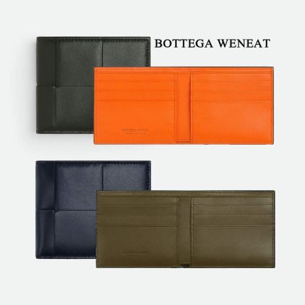 新品同様　ボッテガヴェネタ　カセットパース付き　二つ折りウォレット カセット コインパース付き二つ折りウォレット のために メンズ で