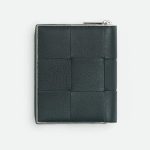 ボッテガヴェネタ コピー カセット N/S コインパース付きコンパクトジップアラウンドウォレット 749461 VCP14